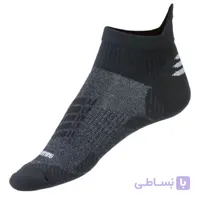 جوراب ورزشی زنانه سفید قرمز مدل lauf