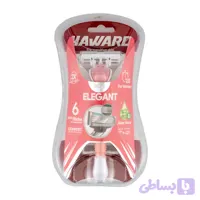 تیغ اصلاح شش لبه زنانه هاوارد مدل Elegant