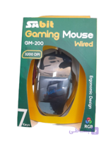 موس گیمینگ سابیت مدل GM-200