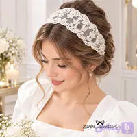 هدبند دانتل مرواریدی