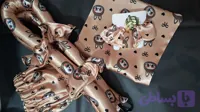 ست ۶ پارچه مراقبتی ساتن ال ایکس طرح لبوبو