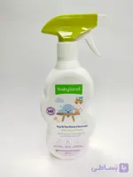 محلول پاک کننده سطوح و اسباب بازی کودک بی بی لند babyland toy surface cleanser