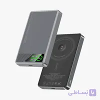پاوربانک مگنتی SlimMag 10000mAh شارژ بی‌سیم پرودو مدل PDPBFCH095GY