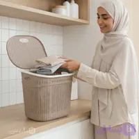 سبد رخت درب دار بانیس مدل گرند سایز کوتاه