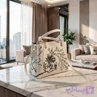 کیف زنانه طرح گلهای طبیعت