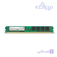 رم کامپیوتر کینگستون مدل ValueRAM DDR3 4 گیگابایت 1600 مگاهرتز تک کاناله DIMM با تایمینگ CL9 و ولتاژ کاری 1.5 ولت