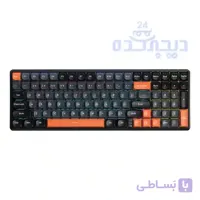کیبورد ائولا aula s100 pro black-orange باسیم