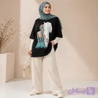 تیشرت لانگ چاپ برجسته کیفیت عالی