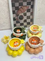 فنجان سرامیکی فانتزی طرح روباه دستساز