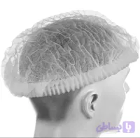 کلاه یکبار مصرف آکاردئونی اسپان باند تک کش بسته 100 عددی کد 11عمده منسوجات روژان