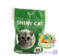 خاک گربه شاینی کت 10 کیلوگرمی با ۲۵% کربن