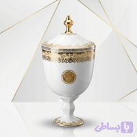 شکلات خوری پایه دار بزرگ رزنتال طلایی