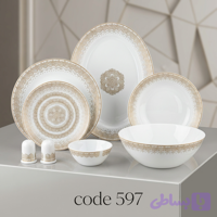 پارس اپال 28 پارچه کد597