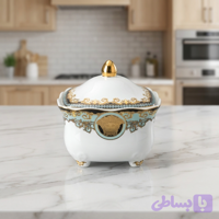 شکلات خوری مربع رزنتال فیروزه ای