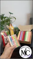 شمع بیبی کندل کلیسایی شیاردار ۱۰ سانت مرسی کندل
