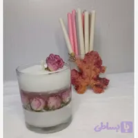 شمع دستساز شات گل برند MER30 CANDEL مرسی کندل