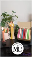شمع بیبی کندل کلیسایی ساده ۱۰ سانت مرسی کندل