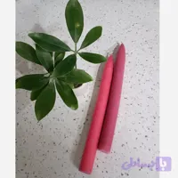 شمع دستساز قلمی 20 سانت مدل ساده بسته 2 عددی، برند MER30 CANDEL مرسی کندل