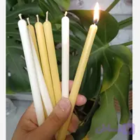 شمع دستساز قلمی 15 سانت مدل ساده بسته 8 عددی، برند MER30 CANDEL مرسی کندل