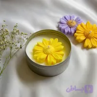 شمع دستساز قوطی قطر 9 سانت برند MER30 CANDEL مرسی کندل