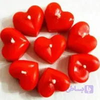 شمع دستساز قلبی طرح 2 برند MER30 CANDEL مرسی کندل