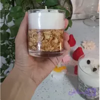 شمع دستساز ورق طلا برند MER30 CANDEL مرسی کندل