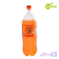 نوشابه گاز دار حاوی استویا با طعم پرتقال بی لو 1/5 لیتر