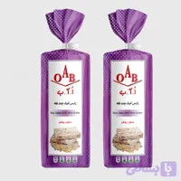 رایس کیک چند غله بدون روغن OAB (بسته 2 عددی 100 گرمی) - رژیمی و سالم