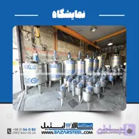 میکسر استیل با سایز سفارشی | قیمت روز + ساخت میکسر استنلس 304/316 مطابق خط تولید