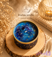 شمع آسمان شب ایرانا