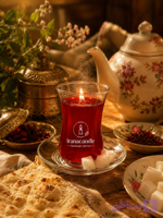 شمع چای ایرانا☕️