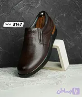 کفش چرم تبریز ، مدل آلپ کشی قهوه ای