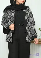کت و شلوار قیطون دوزی زنانه