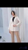 کت تک زنانه جلو چاک جنس مازراتی