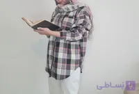 مانتو اسپرت زنانه چهارخونه