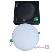 پنل فول لایت 24 وات توکار دایره سایروکس