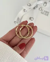 گوشواره بافت حلقه ای