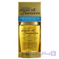 روغن آرگان موهای خشک و وز او جی ایکس OGX Renewing+ Argan Oil