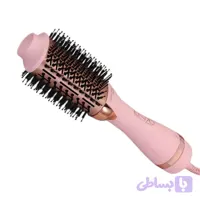 سشوار برس‌دار حالت‌دهنده انزو پروفیشینال مدل EN-6209 با توان 1500 وات، موتور DC سوپر سایلنت، برس گرد سرامیکی، تنظیم دما و سرعت دو حالته، باد سرد و گرم، حجم‌دهنده و کاهش وز مو