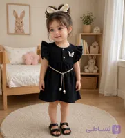پیراهن مشکی دخترانه 051