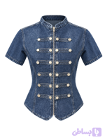 ژاکت جين 3198 Napoleon