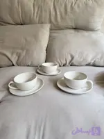 فنجان و نعلبکی صدفی