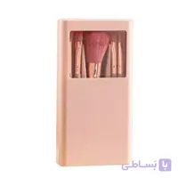 ست براش ۵ تکه جعبه دار مینی با آینه