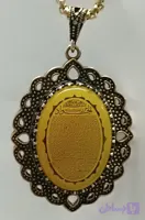 حرز جامع مدالی طرح یک سبز