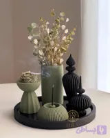 ست دکوری سبز مشکی کد ۲۶۲