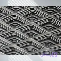 توری لوزی کششی ضخامت 2 میل | کد 150 باریک | ابعاد 1×2