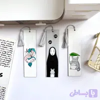 بوکمارک چوبی نقاشی شده Studio Ghibli