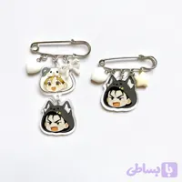 سنجاق فلزی مانهوای Jinx