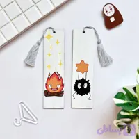 بوکمارک چوبی نقاشی شده Studio Ghibli (کد 1NB93)