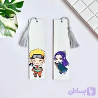 بوکمارک چوبی نقاشی شده Jinshi و Narotu